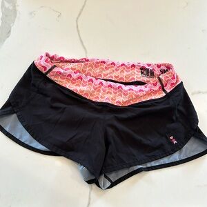 Coeur running shorts, size small, 3” inseam